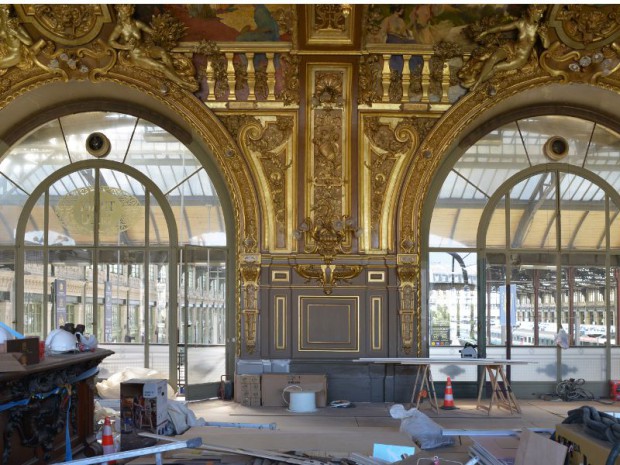 Rénovation du Train Bleu à Paris et agence Duthilieul