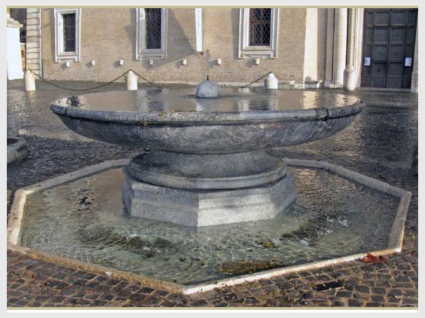 Fontaine de Corot après restauration