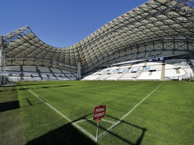 Inauguration du nouveau Vélodrome à Marseille