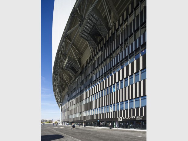 Inauguration du nouveau Vélodrome à Marseille