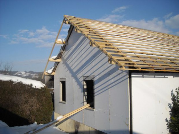 Reconstruction totale d'une maison incendiée