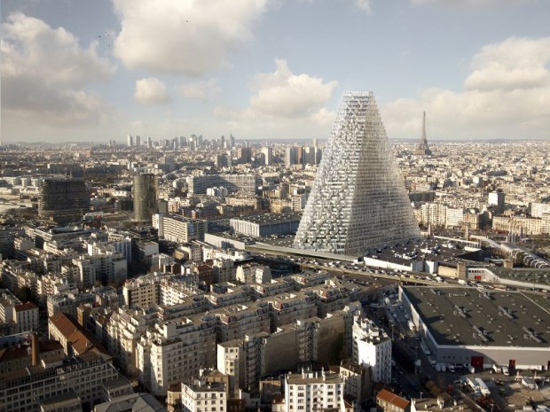 La Tour Triangle et nouvelles perspectives et Herzog & de Meuron