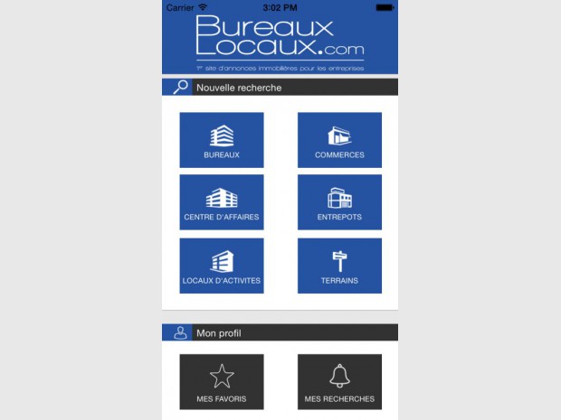 Application mobile BureauxLocaux.com