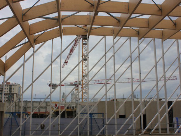 Réalisation du complexe sportif du campus Trivaux-Garenne de Clamart (Hauts-de-Seine) 