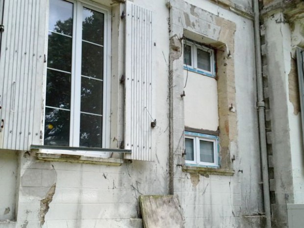 Ravalement de façade d'un château du XIXème Ravalement de façade d'un château du XIXème