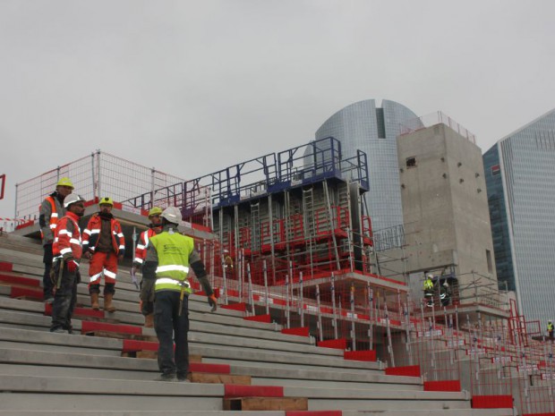 Réalisation de l'ARENA Nanterre-La Défense