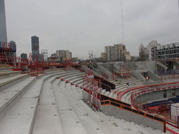 Réalisation de l'ARENA Nanterre-La Défense