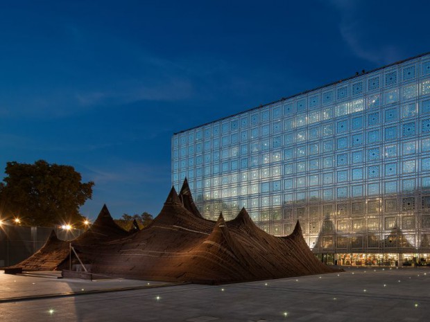 Tente Flij à l'Institut du monde arabe 