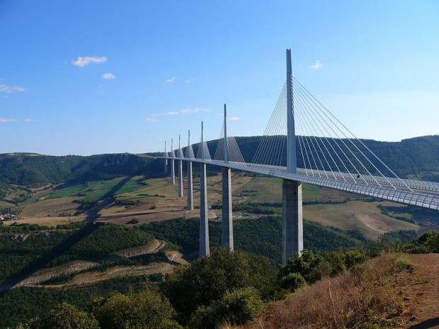 Viaduc de Millau construction
