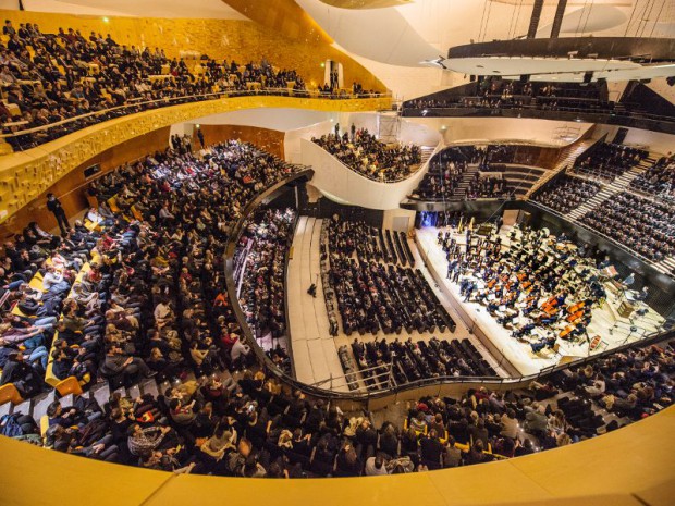 La Philharmonie de Paris réalisée par Jean Nouvel inaugurée mercredi 14 janvier 2015