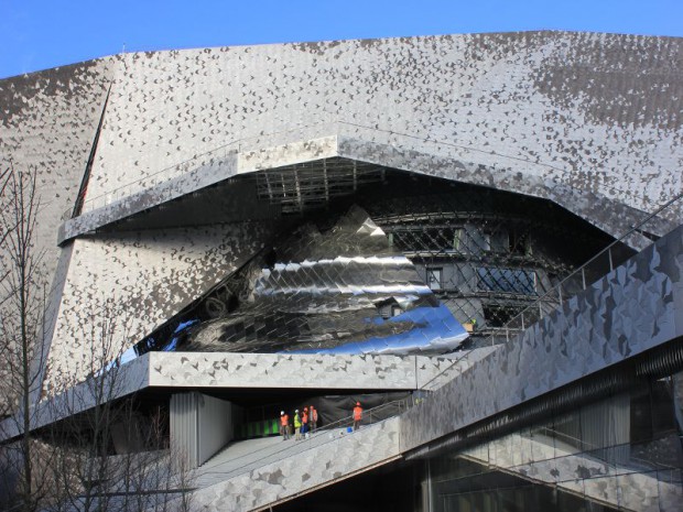 La Philharmonie de Paris réalisée par Jean Nouvel inaugurée mercredi 14 janvier 2015