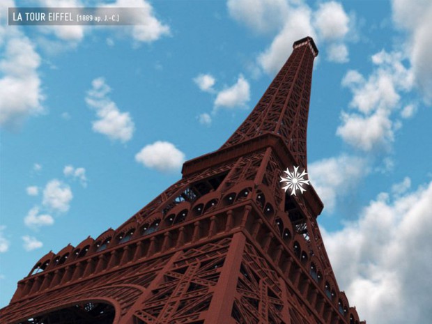Paris 3D : la tour Eiffel