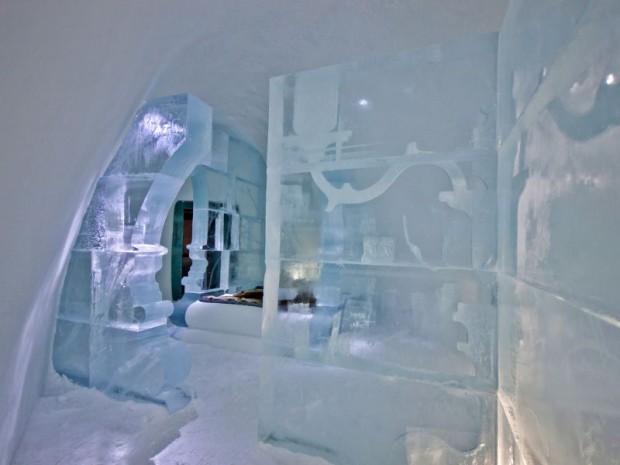 Hôtel de glace suite Rococo