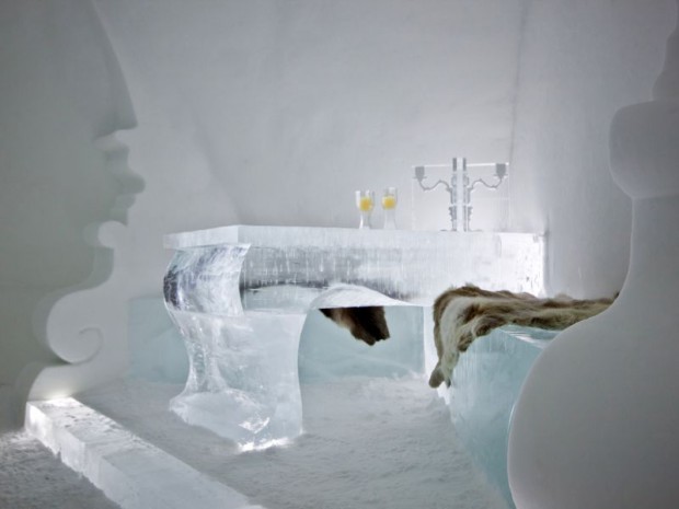 Hôtel de glace suite Rococo