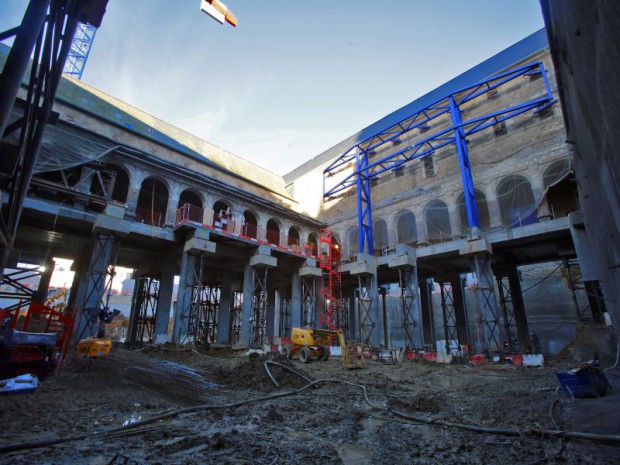 Le futur centre des congrès de Rennes Métropole, autrefois le couvent des Jacobins