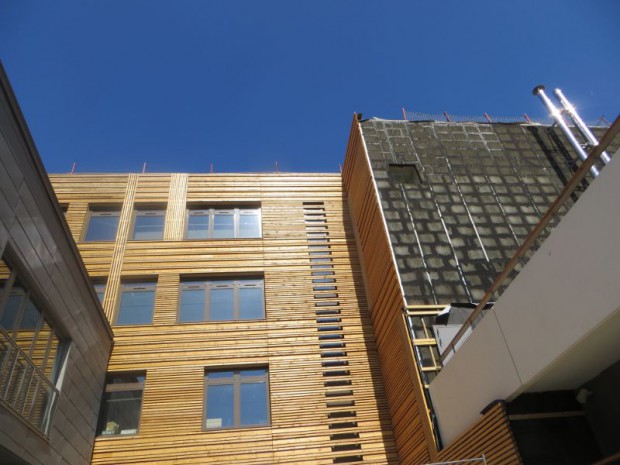 Chantier du lycée de Prony à Asnières-sur-Seine 