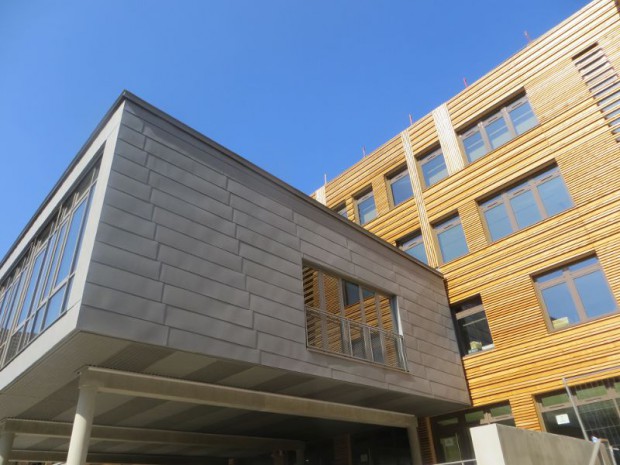 Chantier du lycée de Prony à Asnières-sur-Seine