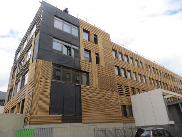 Chantier du lycée de Prony à Asnières-sur-Seine