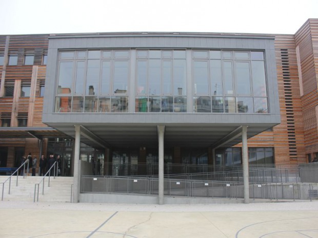 Chantier du lycée de Prony à Asnières-sur-Seine