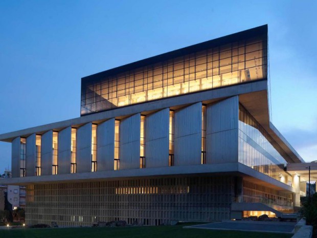 Musée de l'Acropole, à Athènes, Bernard Tschumi 