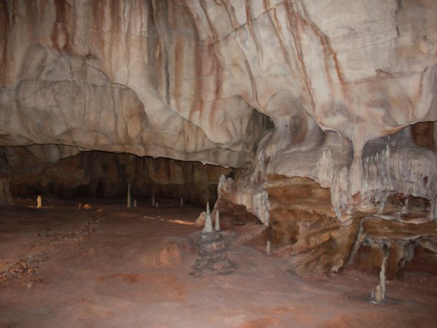 Réalisation de l'espace de restitution de la caverne du pont d'arc ou grotte chauvet (Ardèche)