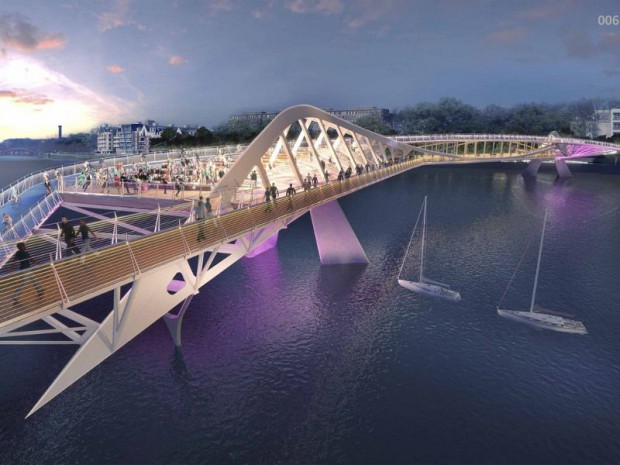 Le concours d'architecture pour la conception d'un pont à Londres