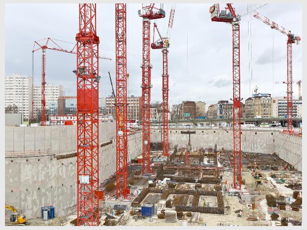 Futur Palais de justice et fondations  