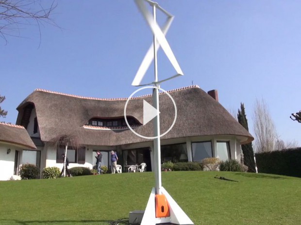 Une nouvelle éolienne à installer dans son jardin