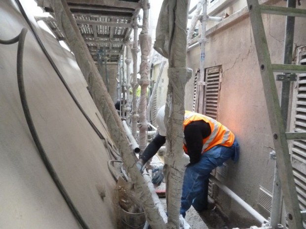 Chantier Spie Montmartre avril 2015