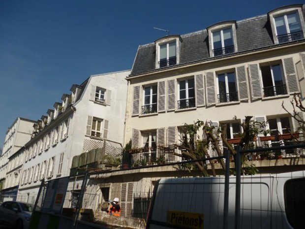 Chantier Spie Montmartre avril 2015