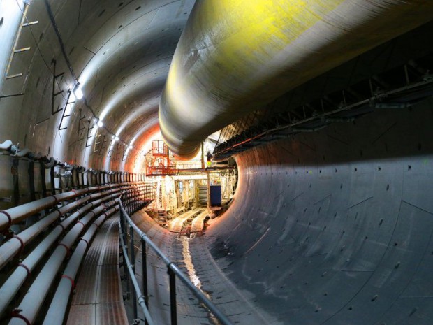 Les travaux de la ligne B du métro à Rennes