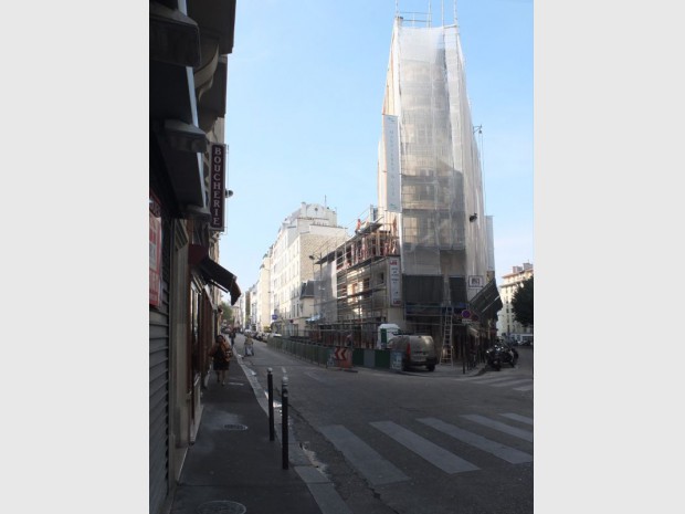 Surelevation de logements rue de la-sablièrere, Paris 14