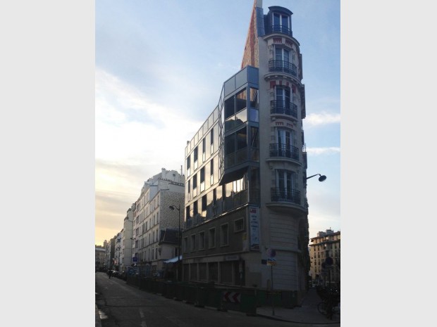 Surelevation de logements rue de la-sablièrere, Paris 14