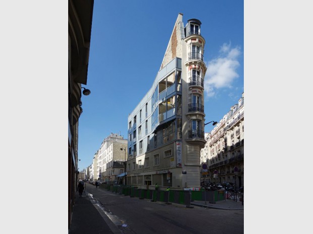 Surelevation de logements rue de la-sablièrere, Paris 14