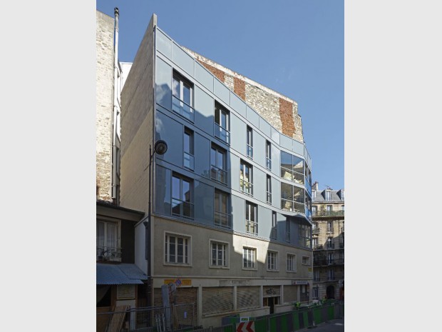 Surelevation de logements rue de la-sablièrere, Paris 14