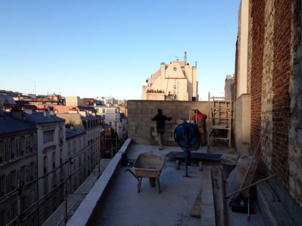 Surelevation de logements rue de la-sablièrere, Paris 14