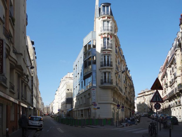 Surelevation de logements rue de la-sablièrere, Paris 14