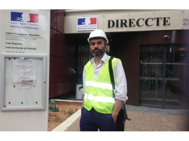 Xavier Moine, responsable de l'unité régionale de lutte contre le travail illégal au sein de la DIRECCTE Languedoc-Roussillon 