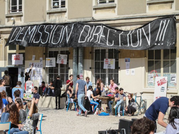 Mouvement de panique à l'Ecole supérieure d'architecture