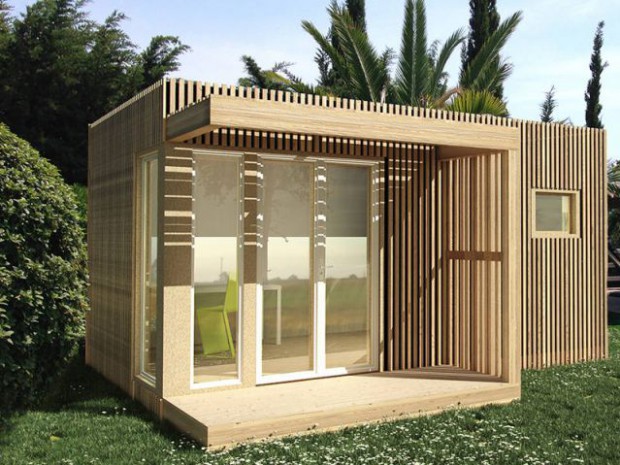 Un studio de jardin modulable