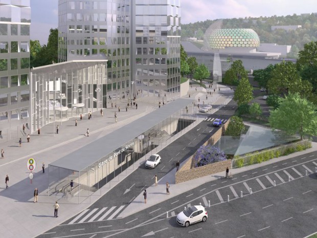 Future Gare de Pont-de-Sèvres et SGP 
