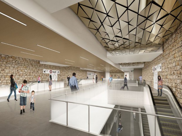 Future gare de Champignu Centre 