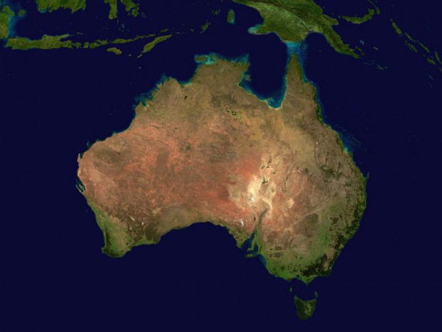 Carte Australie