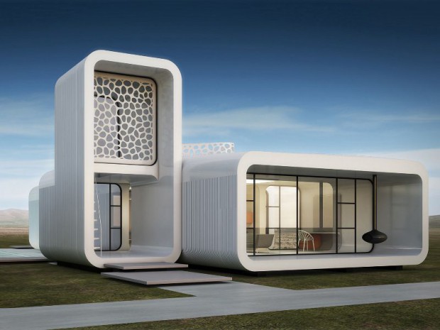 Des bureaux imprimés en 3D à Dubaï