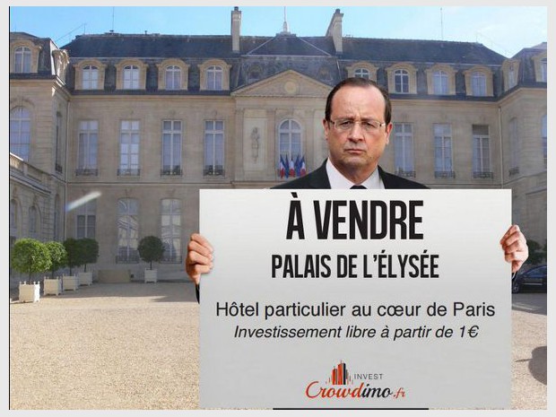 Une campagne pour racheter l'Elysée ?