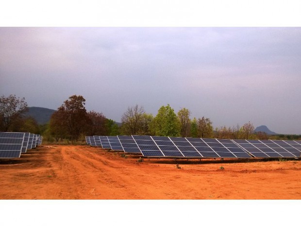 Centrale solaire d'Odisha Inde - EDF EN