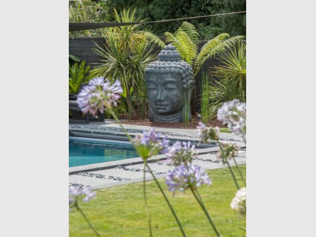 Une piscine zen en Bretagne