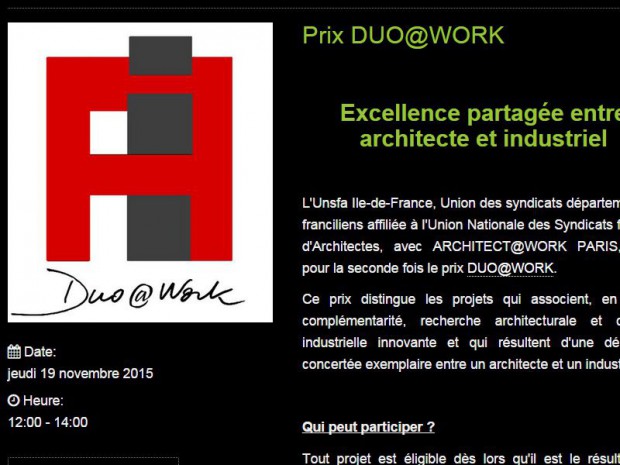 Prix duo@work 2015