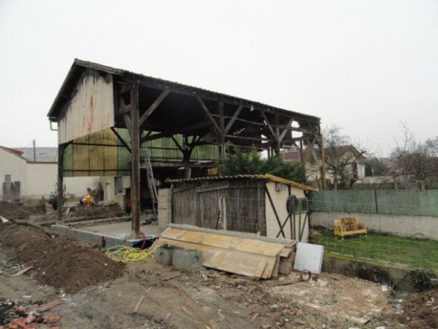 Un ancien hangar transformé en maison bois à Argentueil