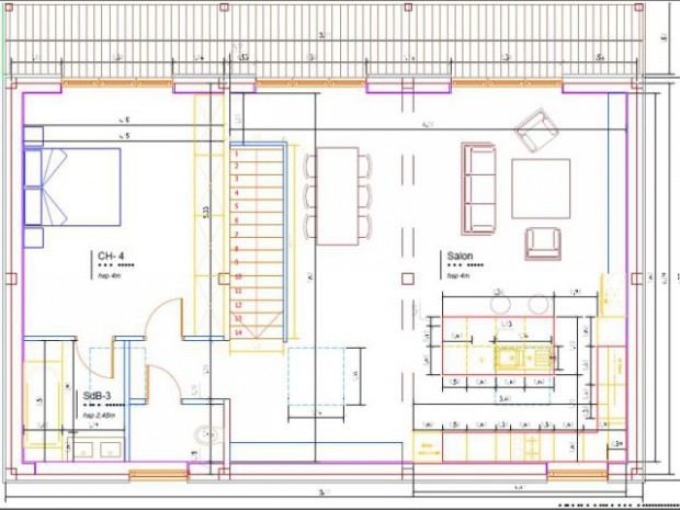 Un ancien hangar transformé en maison bois à Argentueil